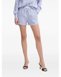 Silvian Heach - Kamis Stripe-Print Drawstring Shorts - Lyst