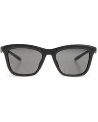 DIESEL - Logo Square-Frame Sunglasses - Lyst