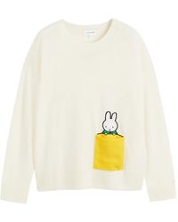 Chinti & Parker - Peek Pocket Sweater - Lyst