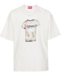 DIESEL - T-boxt-n12 Katoenen T-shirt - Lyst