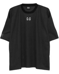 44 Label Group - Embroidered-Logo T-Shirt - Lyst