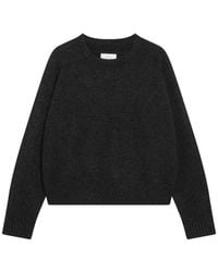 Loulou de Saison - Breha Piping-Detail Crew-Neck Sweater - Lyst