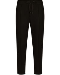 Dolce & Gabbana - Pants With Logo - Lyst