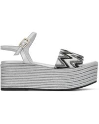 Madison Maison - Woven Leather 50Mm Wedges - Lyst