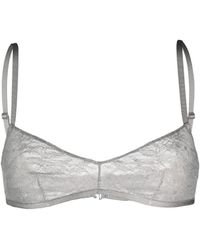 Tory Burch - Floral-lace Sweetheart-neck Bra - Lyst