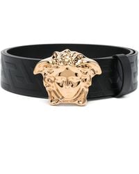 Versace - Cinturón con logo Medusa - Lyst