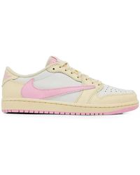 Nike - X Travis Scott Air 1 Retro Low Lace-Up Sneakers - Lyst