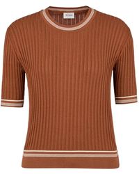 Tod's - Ribbed-Knit Top - Lyst