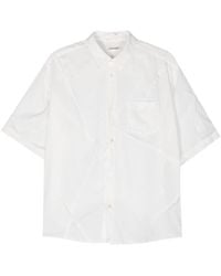 Undercover - Patch-pocket Semi-sheer Shirt - Lyst