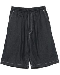 Comme des Garçons - Contrast-Stitch Shorts - Lyst