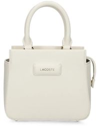 Lacoste - Logo-Plaque Tote Bag - Lyst