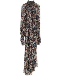 KHAITE - Edgar Floral Maxi Dress - Lyst