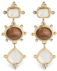 Gas Bijoux - Tiki Three Drop Earrings - Lyst