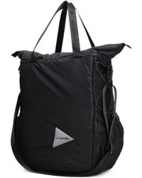 and wander - Handtasche Mit Logo-Print - Lyst