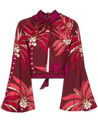 Johanna Ortiz - Top Met Print - Lyst