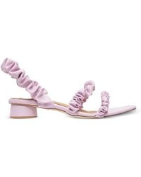 Pace - Sponge Ruched Sandals - Lyst