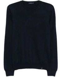 Fay - Crew-Neck Virgin-Wool Sweater - Lyst