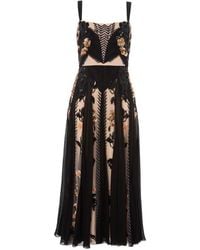 Temperley London - Gilded Sequin-Embellished Midi Dress - Lyst