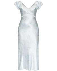 LoveShackFancy - Eline Lace Floral-Print Maxi Dress - Lyst