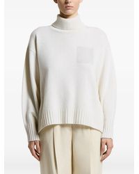 Peserico - Roll-Neck Drop-Shoulder Jumper - Lyst