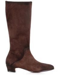 Alexander Hotto - Bottines En Daim À Zip Latéral - Lyst