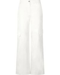 Roberto Cavalli - Cargo Broek Met Python-Print - Lyst