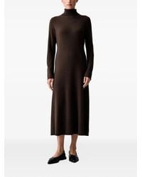 Marc O' Polo - Roll-Neck Knitted Maxi Dress - Lyst