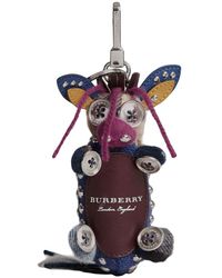 Burberry Mabel The Donkey Wool Charm - Blue