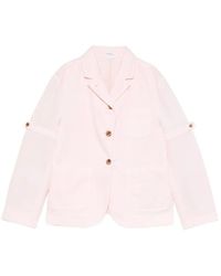 Thom Browne - Chaqueta Con Solapas De Muesca - Lyst