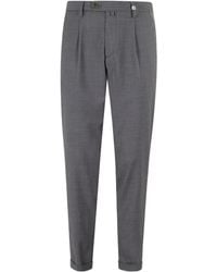 Myths - Pleated Wool-Blend Trousers - Lyst