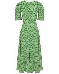 POST MERIDIEM - Button-Down Midi Dress - Lyst