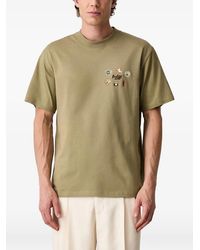 Barbour - T-Shirt Met Geborduurde Patch - Lyst