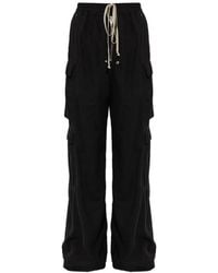 Rick Owens - Pantalones Cargo Con Cordón - Lyst