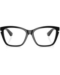 Burberry - Cat-Eye-Brille Mit Metalldetail - Lyst