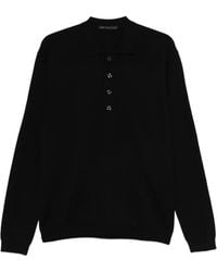 Low Brand - Button-Fastening Polo Shirt - Lyst