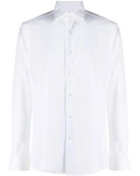 Xacus - Long-Sleeve Poplin Shirt - Lyst