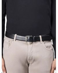 Moorer - Berth-Ash Leather Belt - Lyst