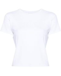 The Mannei - Fine-ribbed T-shirt - Lyst
