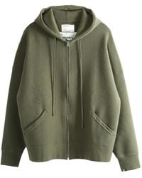 Extreme Cashmere - Zip-Up Knitted Hoodie - Lyst