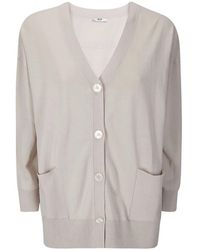 #MSM - V-Neck Buttoned Cardigan - Lyst