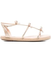 Rene Caovilla - Caterina Bow Sandals - Lyst