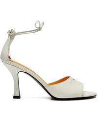 LILI CURIA - Dita Lace-Up Sandals - Lyst