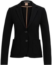BOSS - Jonalahra Single-Breasted Blazer - Lyst