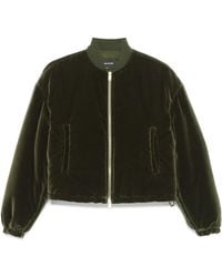 Fabiana Filippi - Velvet Bomber Jacket - Lyst