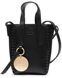 See By Chloé - Woven-trim Tote Bag - Lyst