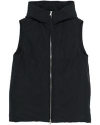 Jil Sander - ジップアップ フーデッドベスト - Lyst