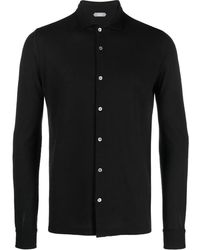 Zanone - Camicia Con Colletto Ampio - Lyst