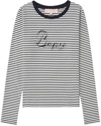 BAPY BY *A BATHING APE® - ストライプ ロゴ トップ - Lyst