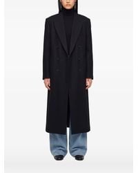 IVY & OAK - Peak-Lapel Double-Breasted Coat - Lyst