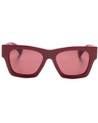 Gucci - Logo-Lettering Sunglasses - Lyst